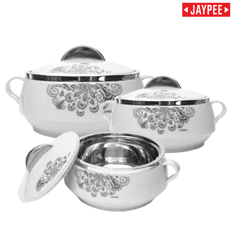Jaypee 6.5L Stainless Steel Round Casserole Dish Wayfair.co.uk